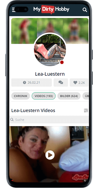 Lea Luestern bei MyDirtyHobby